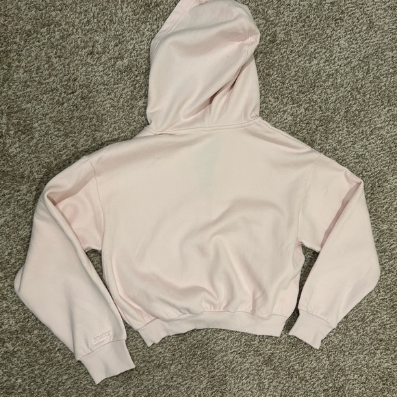 SKIMS Cotton Fleece Shrunken Zip Up Hoodie - Picture 5 of 5